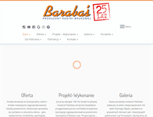 Tablet Screenshot of barabas.pl